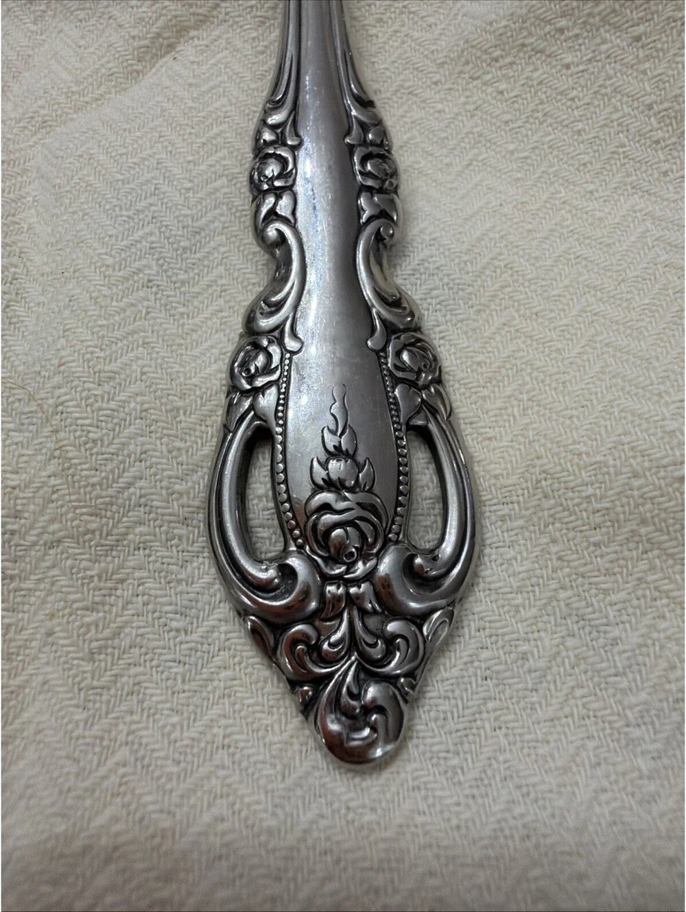 Oneida Community Michelangelo Silver plated Serving Set 5 Fork Spoon Casserole +